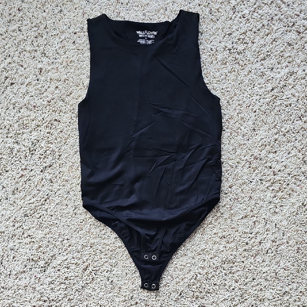 Wallflower Classic Black Bodysuit